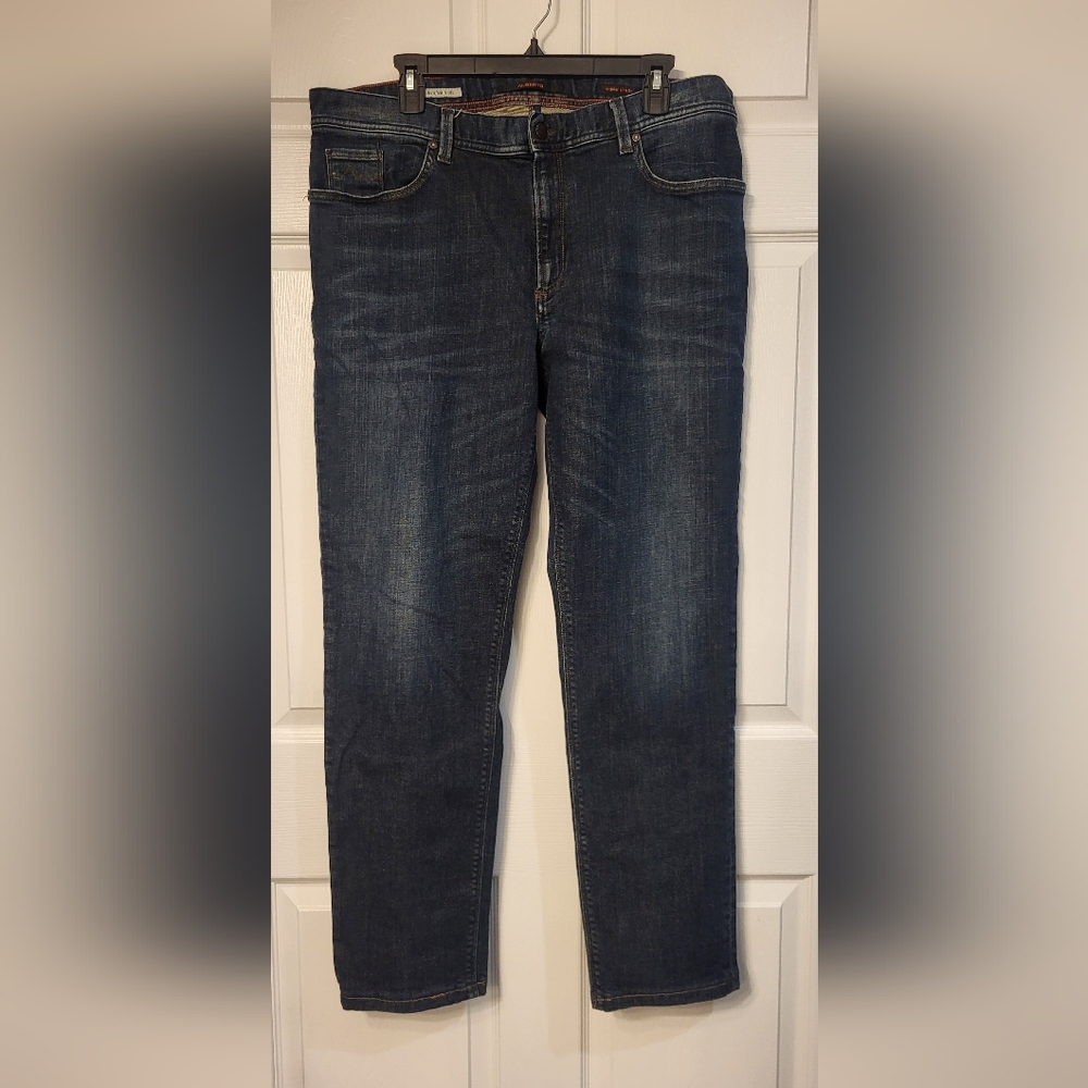 Alberto Regular Slim Fit Jeans 38x34 Quiet Luxury Old Money Scandi Minimal Denim